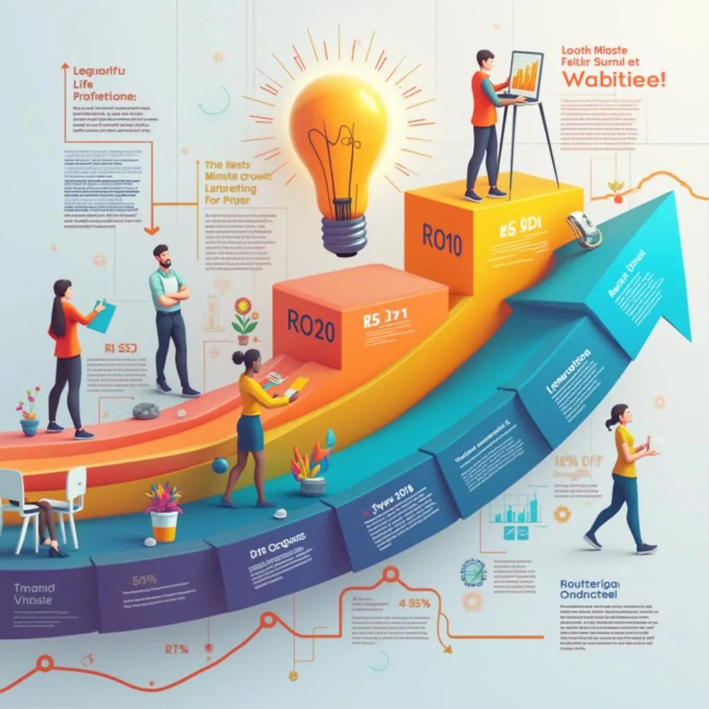 Hitos de nuestra empresa en una línea de tiempo conceptual